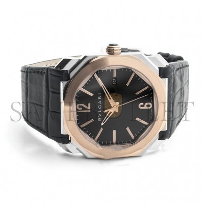 BVLGARI OCTO SERIES GOLD MEN'S MECHANICAL 41MM WATCH 007021