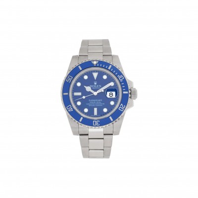 ROLEX SUBMARINER BLUE DIAL 40MM WATCH 116619