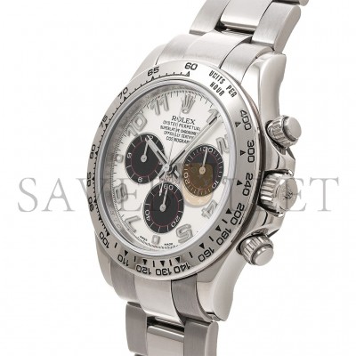 ROLEX DAYTONA 116509 18K WHITE GOLD 40MM WATCH 116509