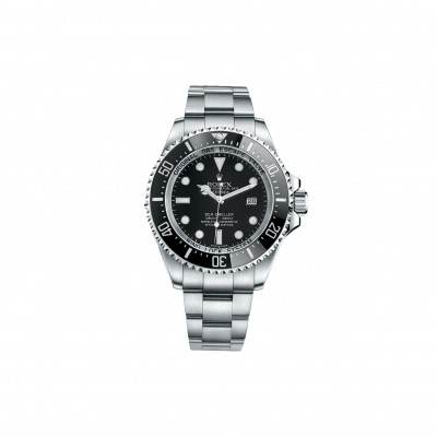 ROLEX SEA-DWELLER 44 STAINLESS STEEL BLACK FACE 44MM WATCH 116660-0001