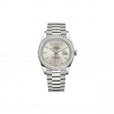 ROLEX DAY-DATE DIAMOND MECHANICAL 40MM WATCH 228349-0007