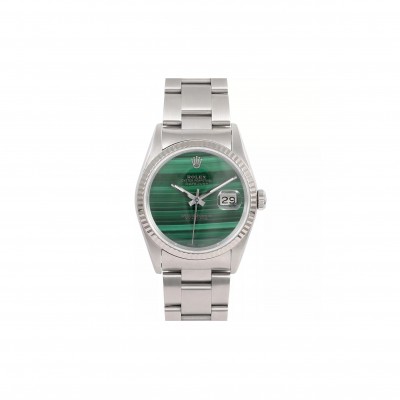 ROLEX DATEJUST GREEN MALACHITE DIAL  26MM WATCH 69178