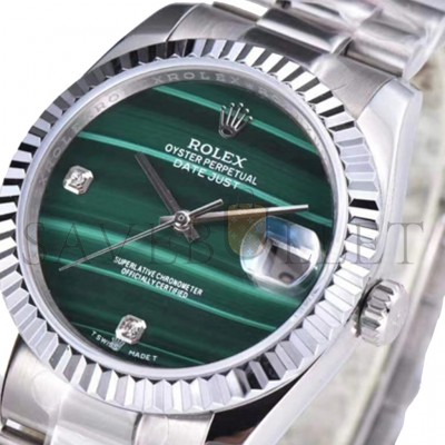 ROLEX DATEJUST MALACHITE DIAL 36MM 18238