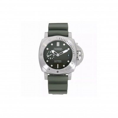 PANERAI LUMINOR SUBMERSIBLE GREEN DIAL 42MM WATCH PAM01055