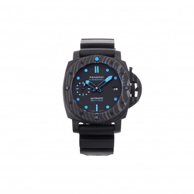 PANERAI LUMINOR SUBMERSIBLE CARBONTECH CARBON FIBER MEN'S 42MM WATCH PAM00960