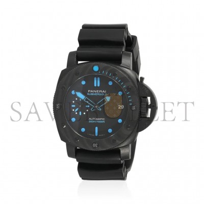 PANERAI LUMINOR SUBMERSIBLE CARBONTECH CARBON FIBER MEN'S 42MM WATCH PAM00960