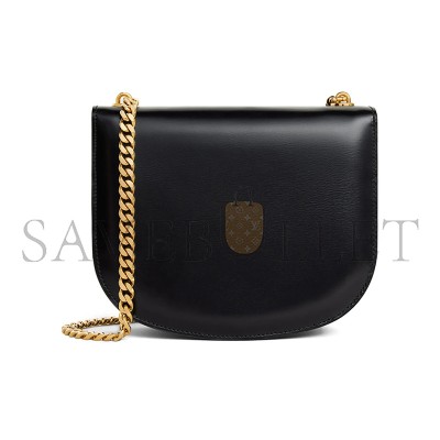 CELINE CHAIN BAG IN TEEN BESACE TRIOMPHE SHINY CALFSKIN 110973BF4.38NO (18.5*16*6cm)