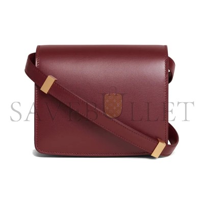 CELINE SMALL SHOULDER BAG IN CLASSIC POLISHING CALFSKIN 189183DLS.28BD (16*13*7cm)