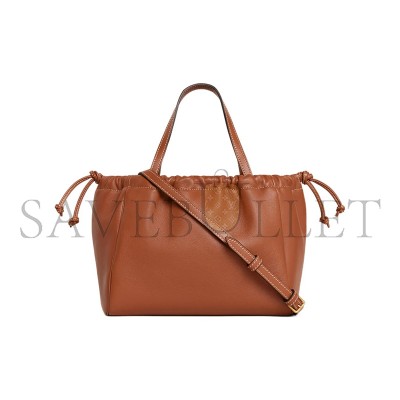 CELINE SMALL DRAWSTRING BAG IN CABAS TRIOMPHE SMOOTH COWHIDE 111013DU3.04LU (22*17*15cm)