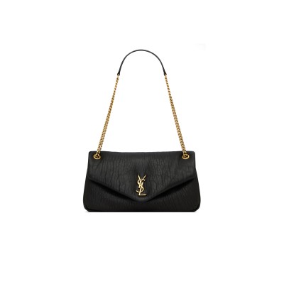YSL CALYPSO MEDIUM IN GRAINED LAMBSKIN 800916AACYT1000 (30*15*7.5cm)