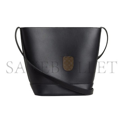 CELINE SMALL BUCKET BAG IN CUIR TRIOMPHE SMOOTH COWHIDE 198243DU3.38NO (22*18*13cm)
