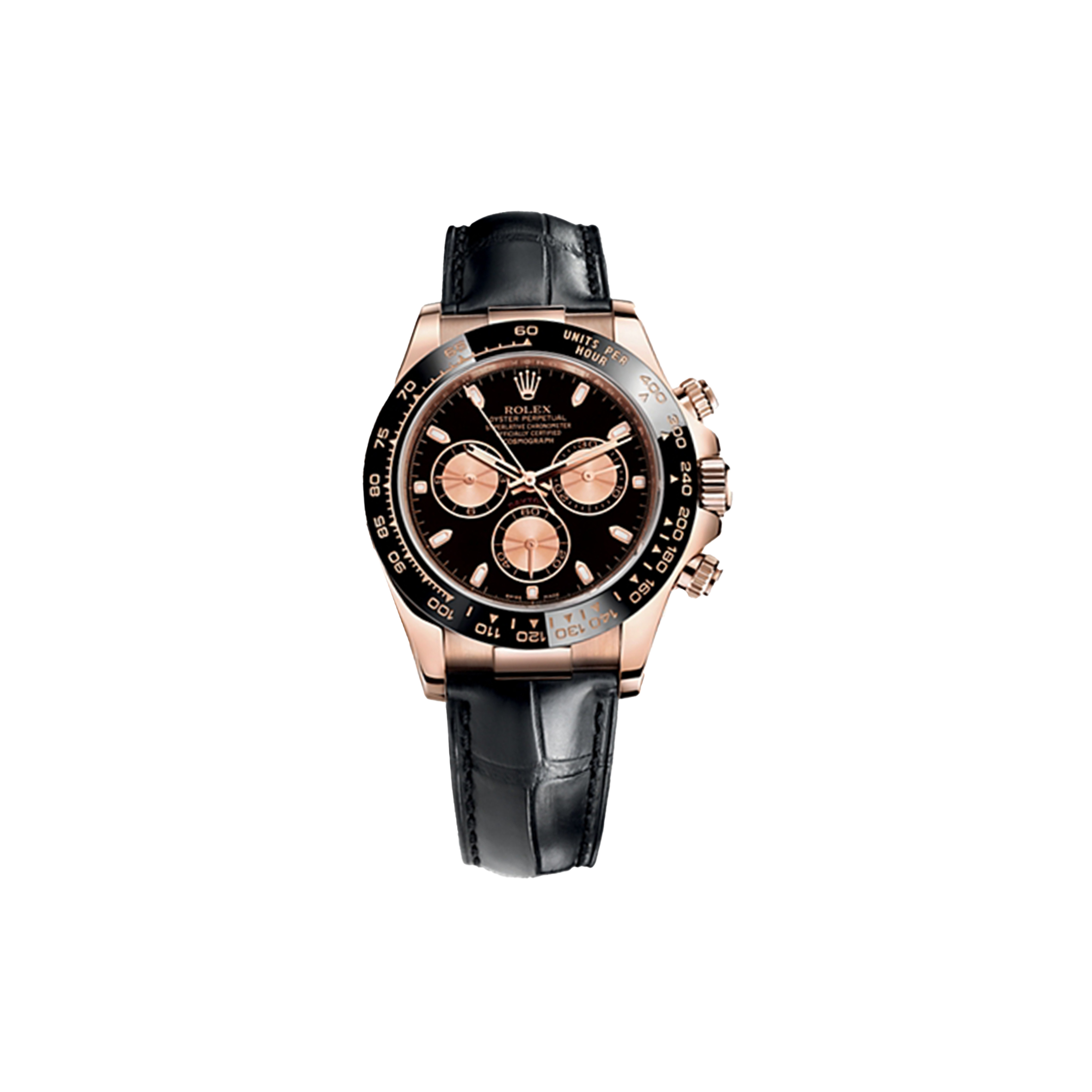 ROLEX COSMOGRAPH DAYTONA EVEROSE CERACHROM 40MM WATCH 116515LN