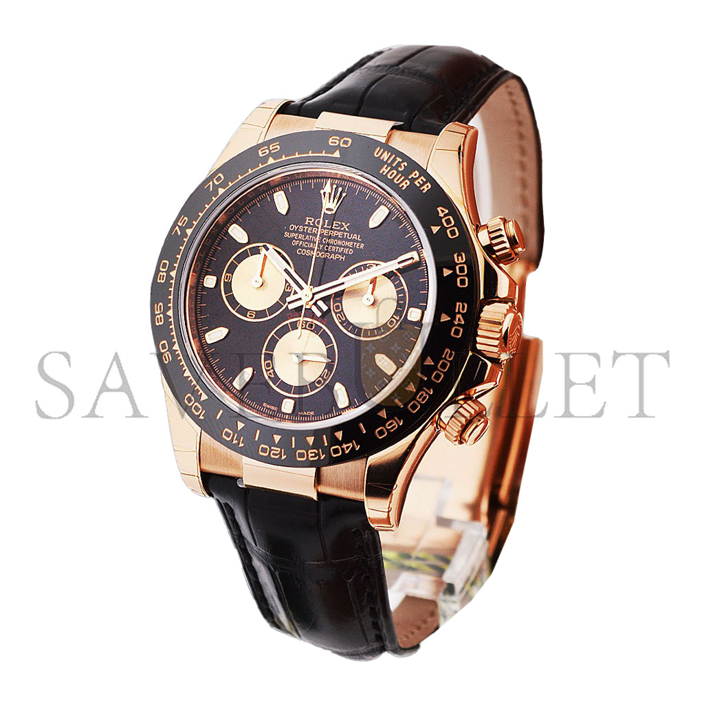 ROLEX COSMOGRAPH DAYTONA EVEROSE CERACHROM 40MM WATCH 116515LN