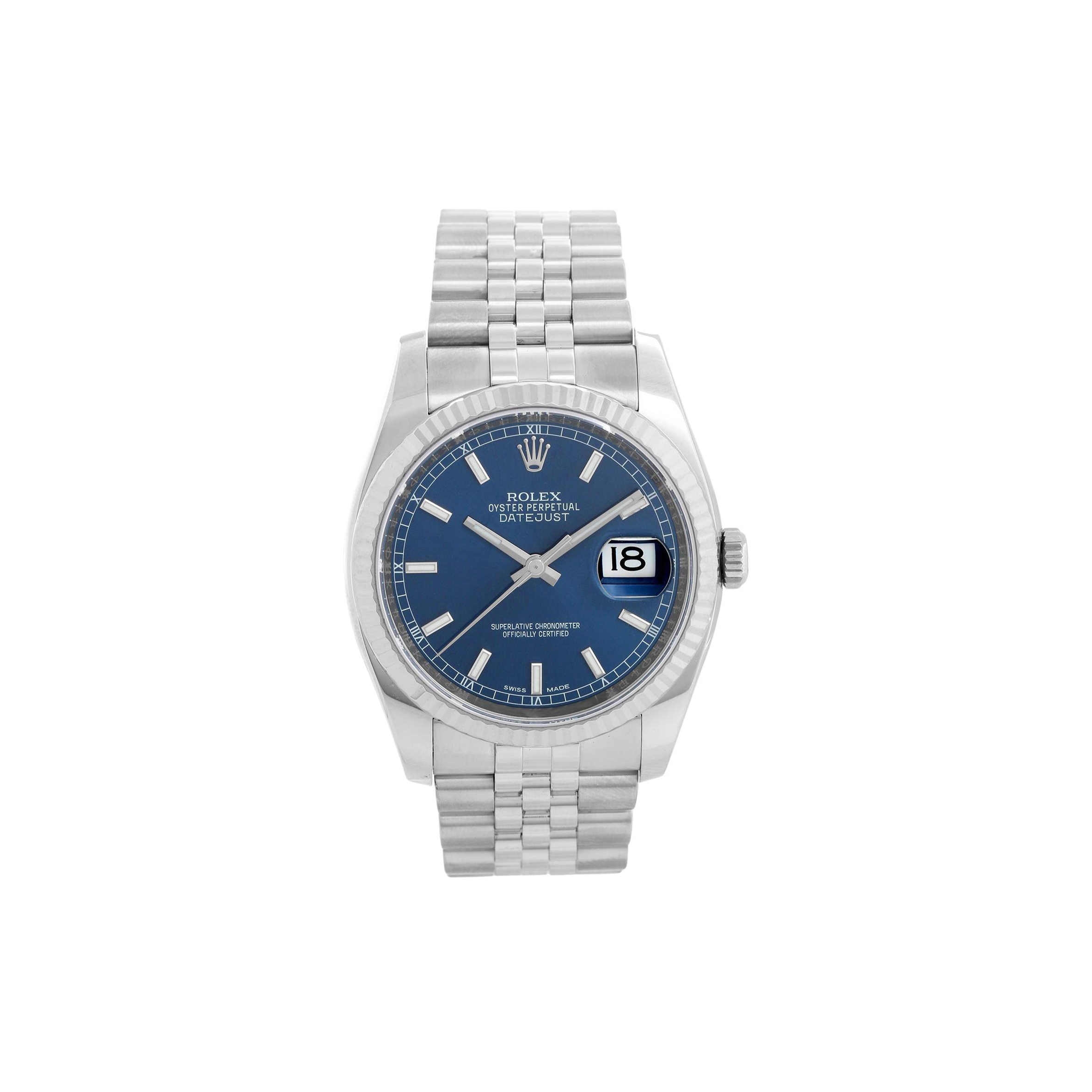 ROLEX DATEJUST 36MM WATCH 116234