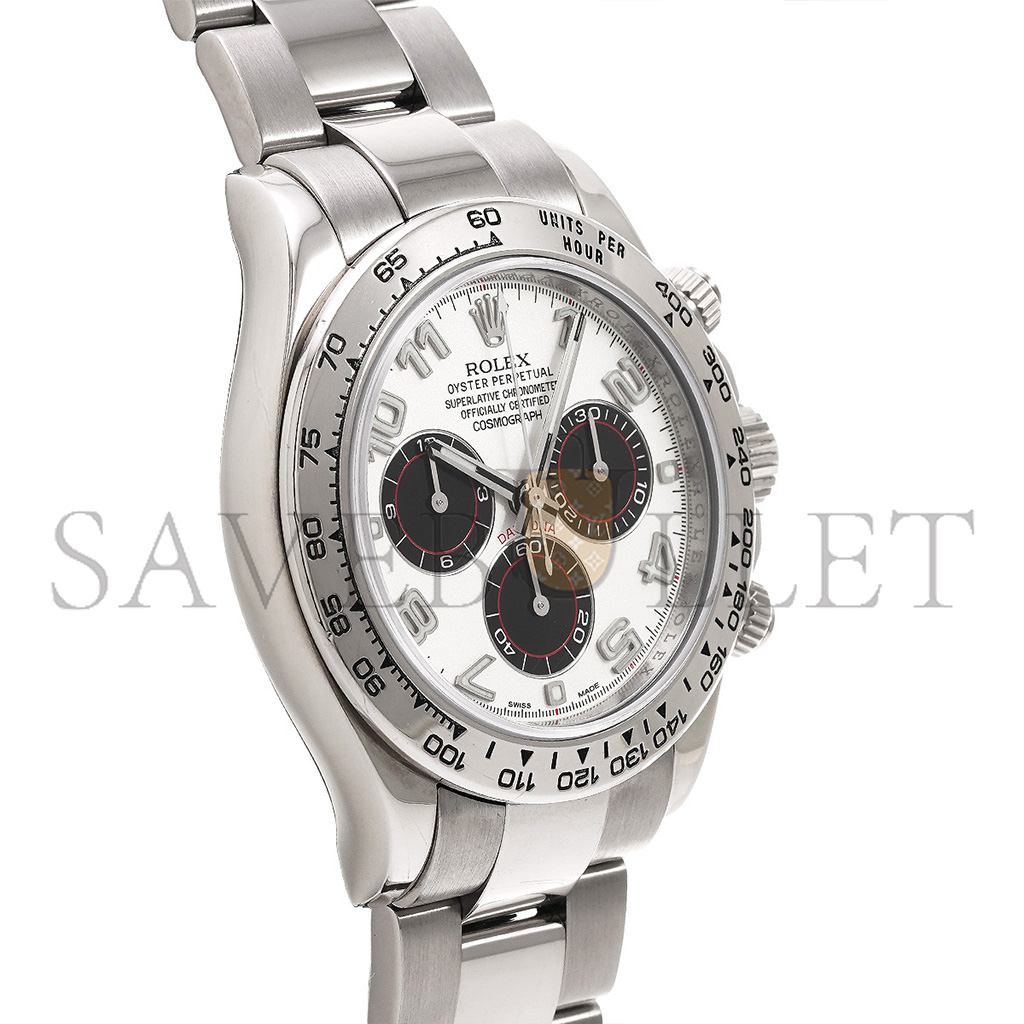 ROLEX DAYTONA 116509 18K WHITE GOLD 40MM WATCH 116509