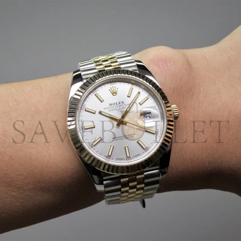 ROLEX DATEJUST SERIES 41MM WATCH 126333-0002