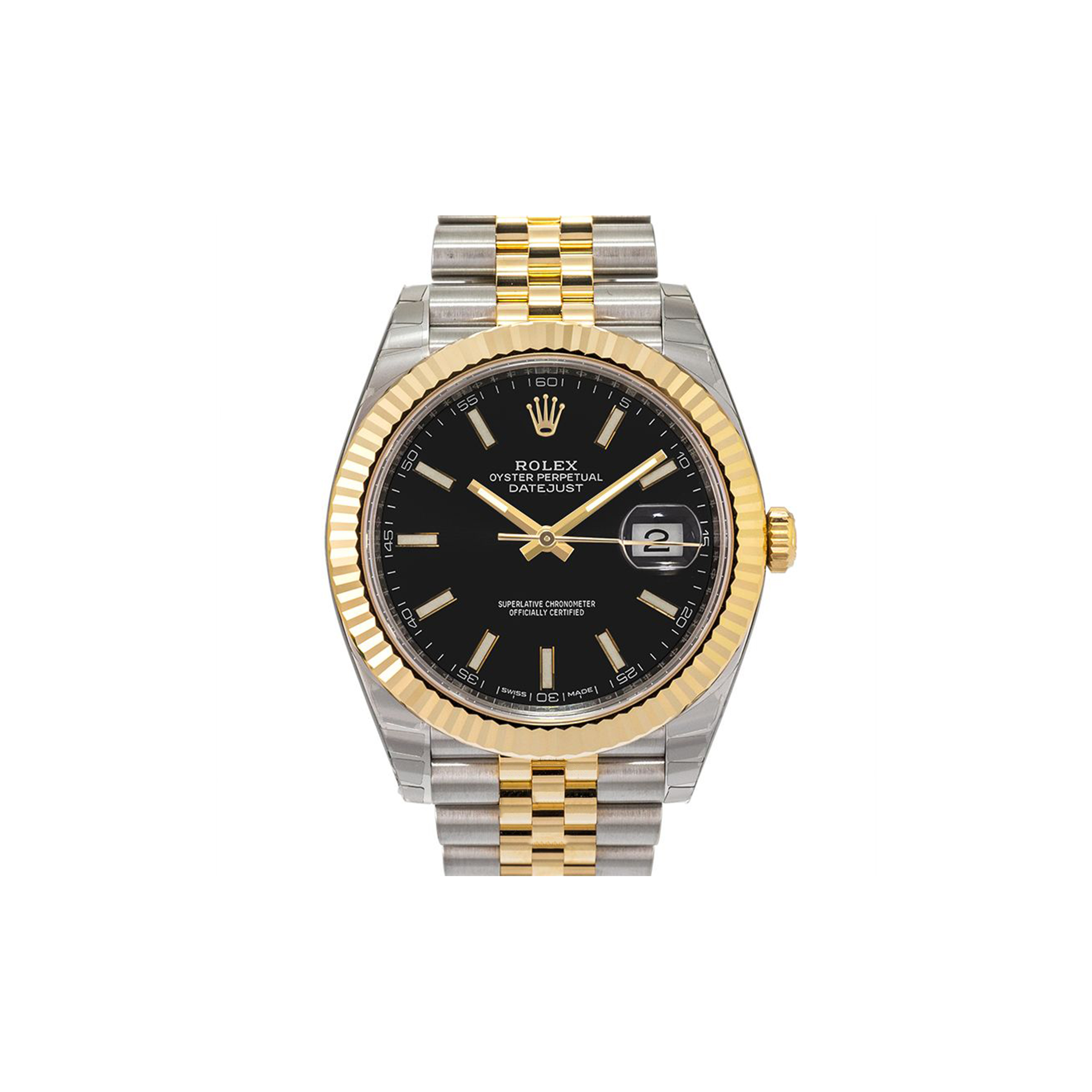 ROLEX DATEJUST SERIES 41MM WATCH 126333-0014