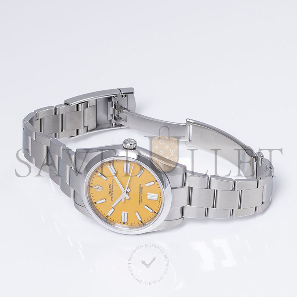 ROLEX OYSTER PERPETUAL STAINLESS STEEL AUTOMATIC 41MMWATCH 124300-0004