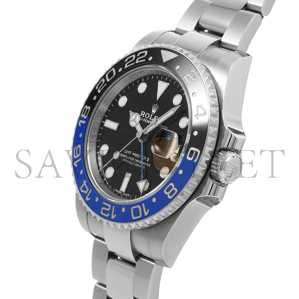 ROLEX GMT-MASTER II 40MM WATCH 116710BLNR