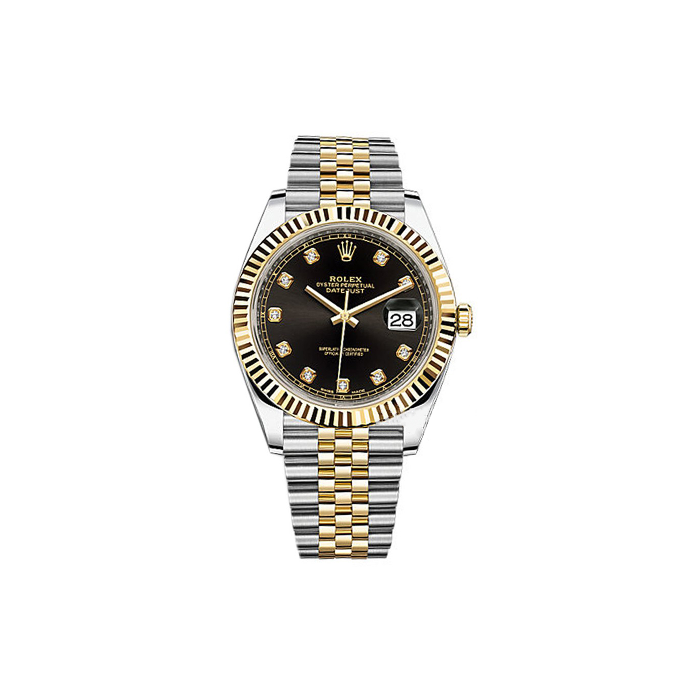 ROLEX DATEJUST SERIES 41MM WATCH 126333-0006