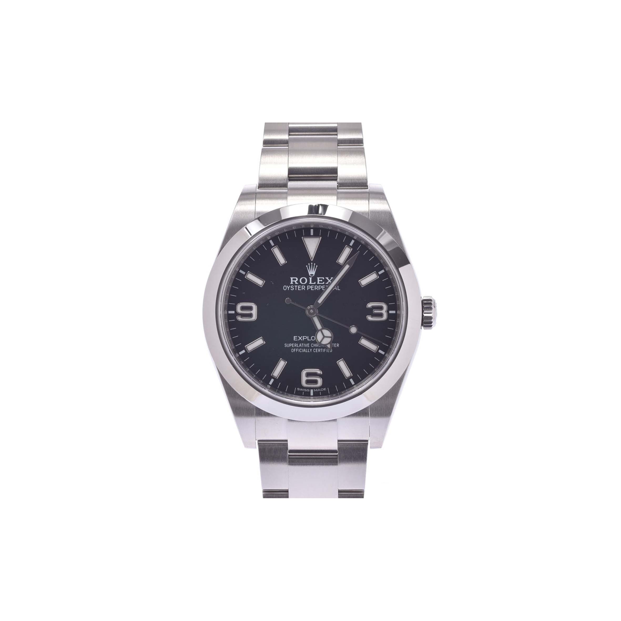 ROLEX EXPLORER STAINLESS STEEL 39MM WATCH 214270