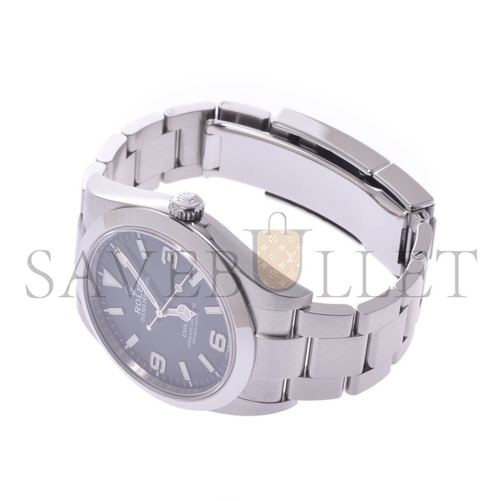 ROLEX EXPLORER STAINLESS STEEL 39MM WATCH 214270
