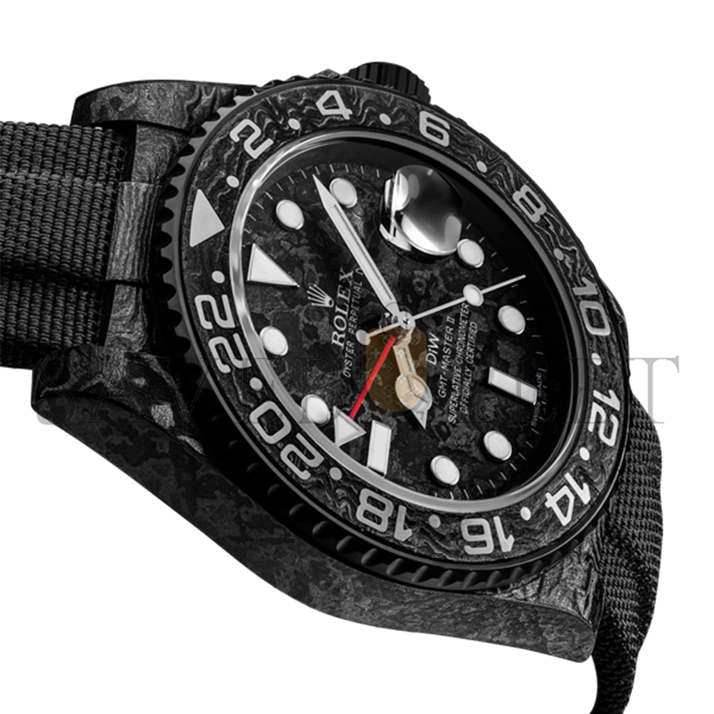 ROLEX GMT-MASTER II DIW ALL BLACK 40MM WATCH 116710