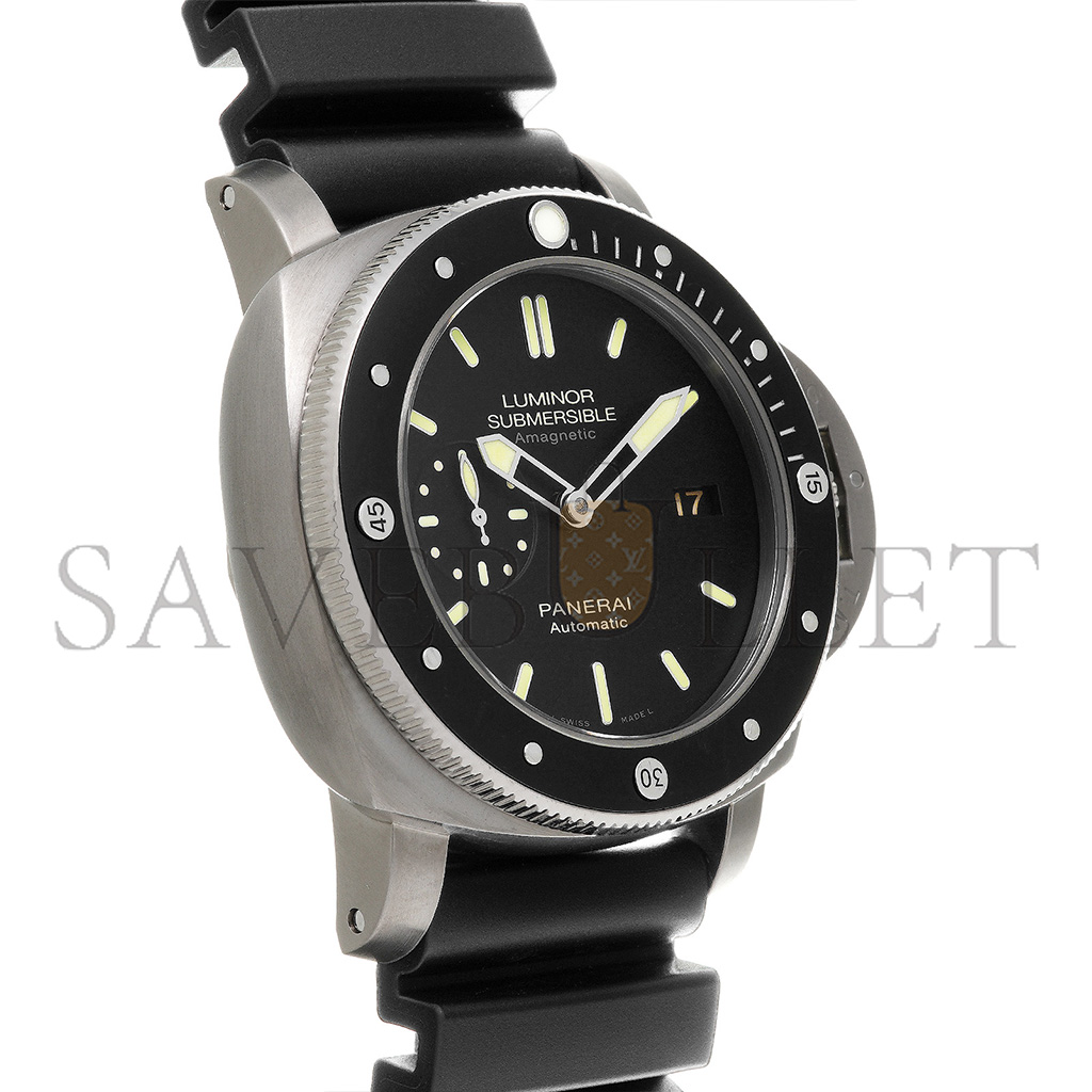PANERAI LUMINOR SUBMERSIBLE AMAGNETIC 47MM WATCH PAM00389