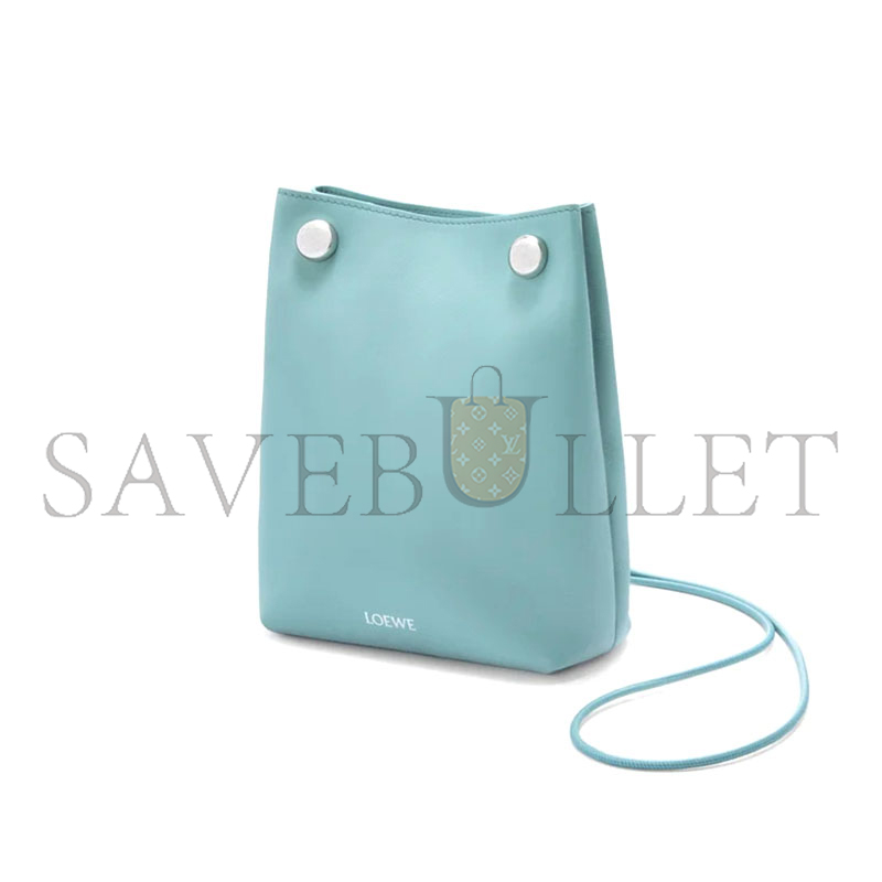 LOEWE PEBBLE POUCH IN SMOOTH CALFSKIN CANBSPPX01 (17*21.5*7cm) LOEWE PEBBLE POUCH IN SMOOTH CALFSKIN CANBSPPX01 (17*21.5*7cm)