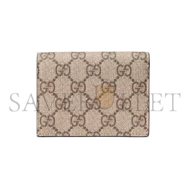 GUCCI GG MARMONT BI-COLOUR CARD CASE WALLET ‎658610(11*8.5*3cm)