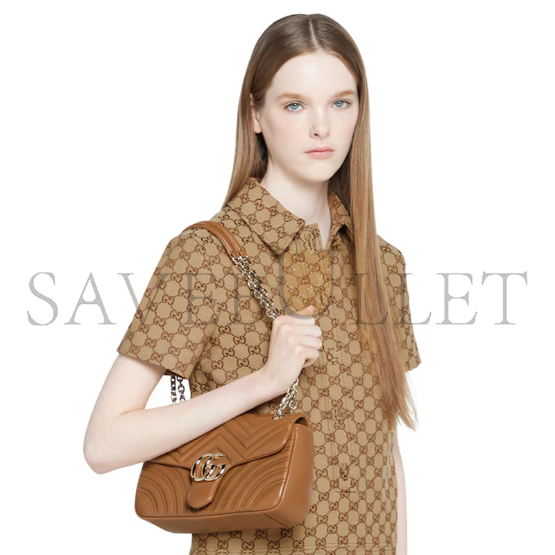 GUCCI GG MARMONT MEDIUM SHOULDER BAG 837267 (26*15*7cm)
