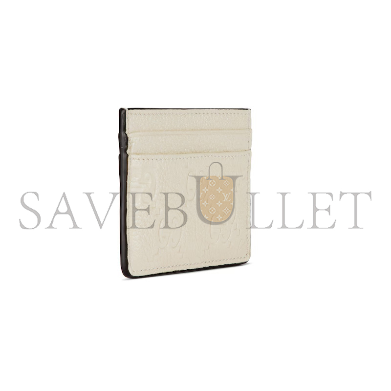 GUCCI GG EMBLEM CARD CASE 815883 (10*7cm)