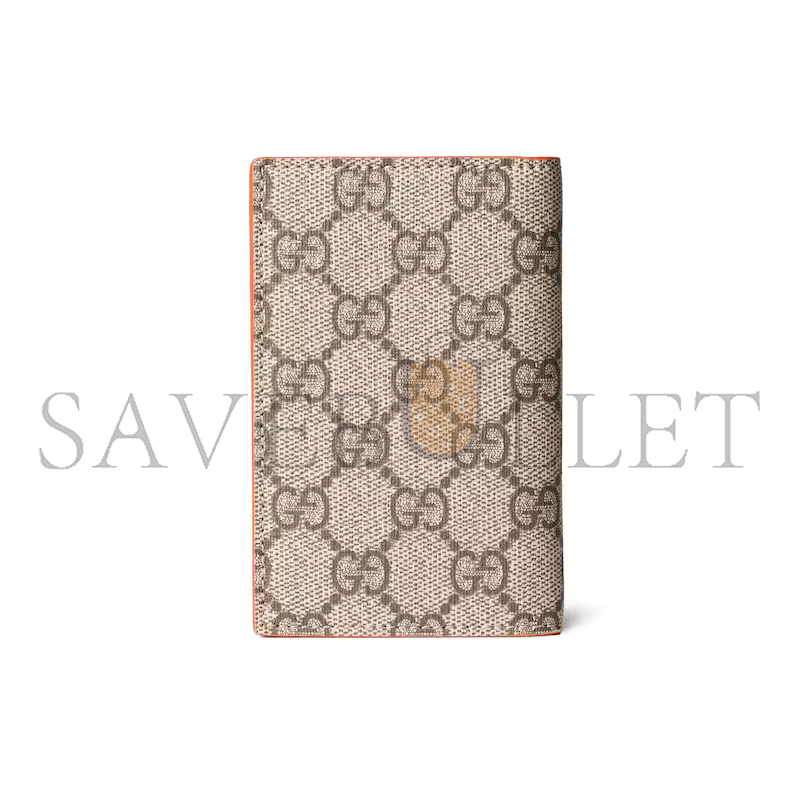 GUCCI ORANGE INTERIOR GG LONG CARD CASE ‎768249 (15*12cm)