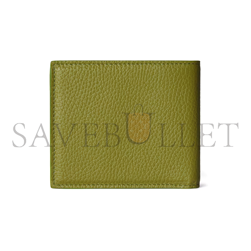 GUCCI GREY INTERIOR BI-FOLD WALLET 817019 (21*9cm)