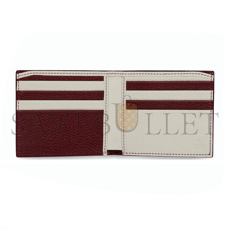 GUCCI IVORY INTERIOR BI-FOLD WALLET 817019 (21*9cm)