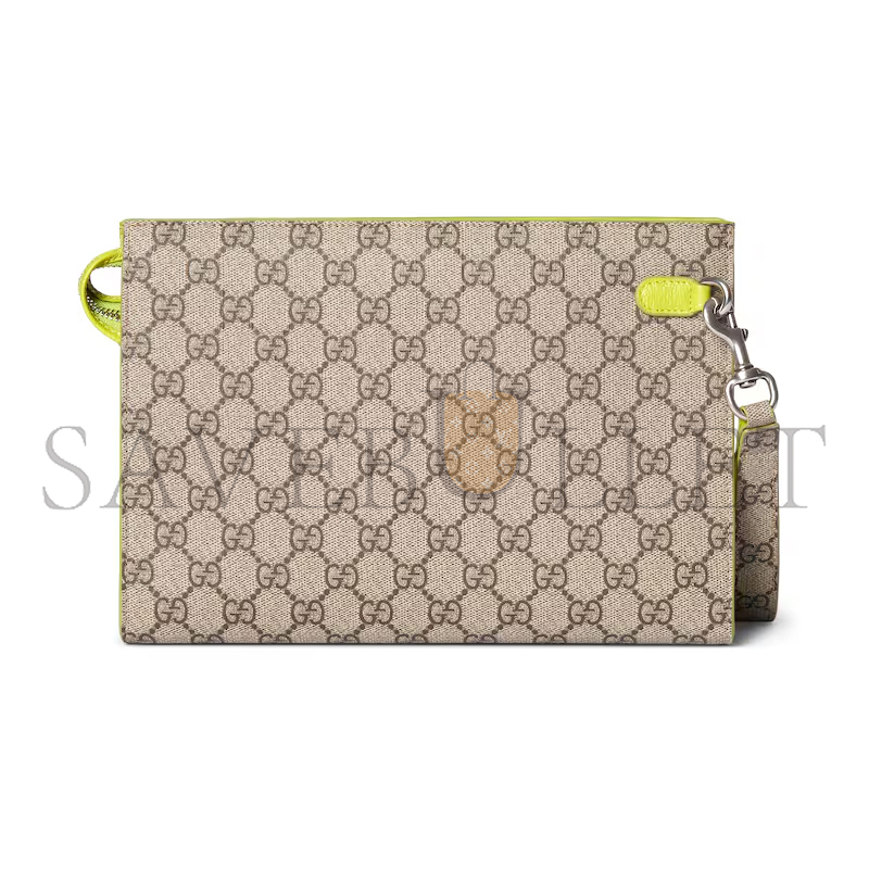 GUCCI BI-COLOR SMALL POUCH 768255 (26*18*6cm)