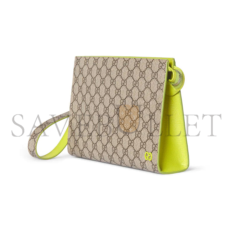 GUCCI BI-COLOR SMALL POUCH 768255 (26*18*6cm)