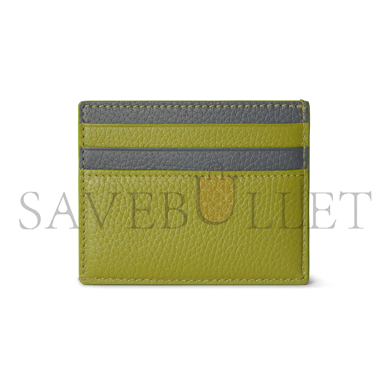 GUCCI BI-COLOR CARD CASE WITH GUCCI LOGO ‎817043 (10*8cm)