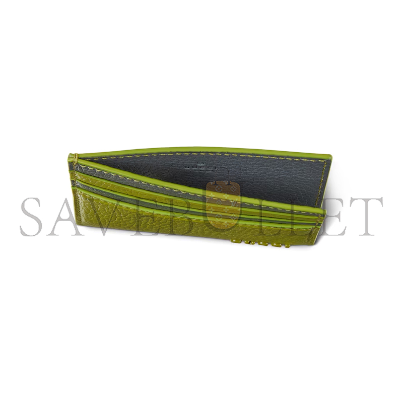 GUCCI BI-COLOR CARD CASE WITH GUCCI LOGO ‎817043 (10*8cm)