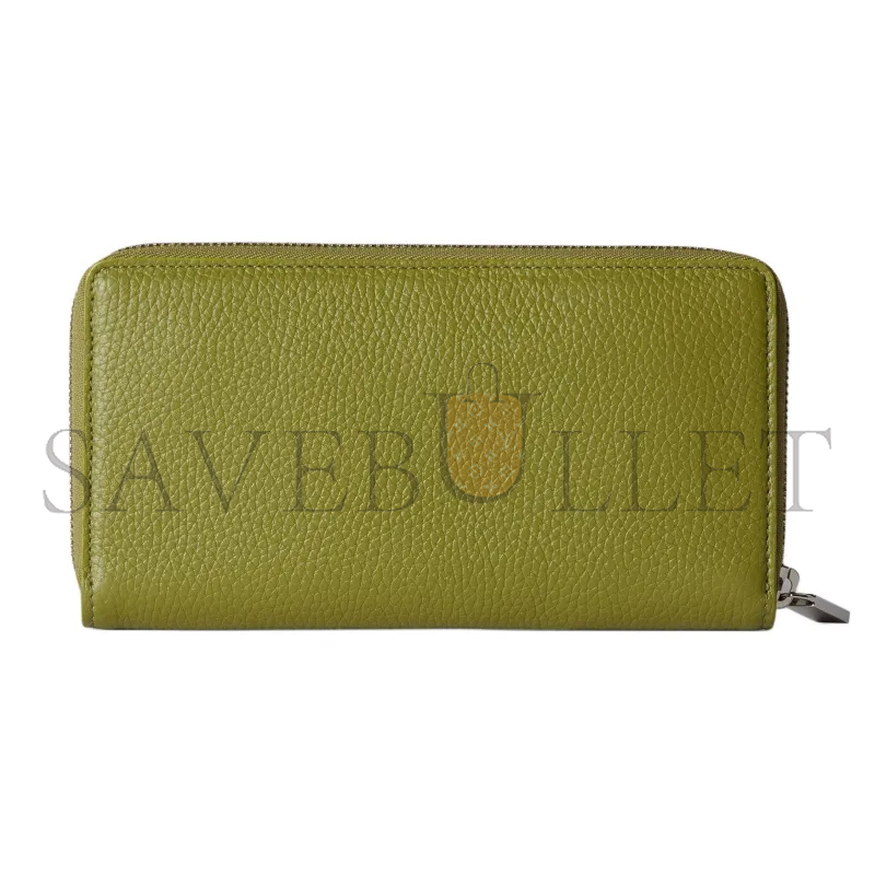 GUCCI LEATHER WALLET ‎‎817044 (19*10.5*2.5cm)