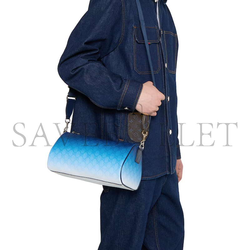 GUCCI CHROMA SMALL CYLINDER BAG ‎839325 (30*16*16cm)