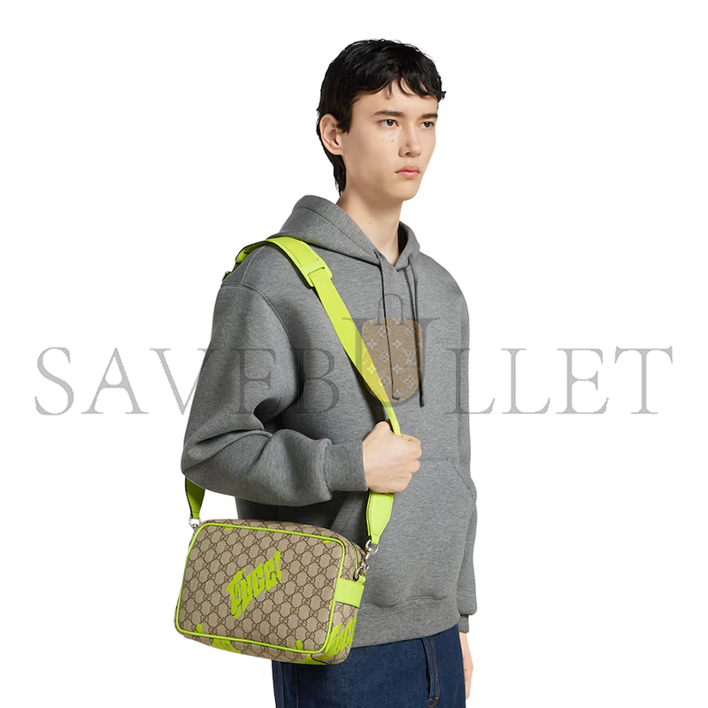 GUCCI MEDIUM CROSSBODY BAG WITH PRINT ‎‎‎839380 (27*18*7.5cm)