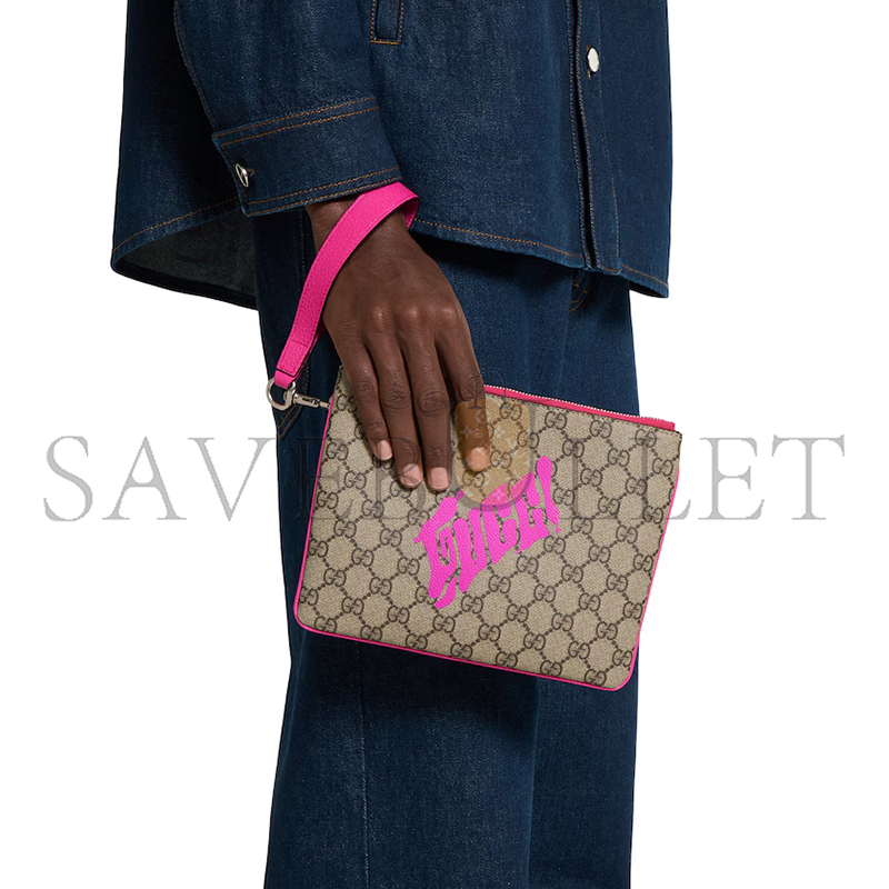 GUCCI SMALL POUCH WITH PRINT 838753 (23*17*1.5cm)