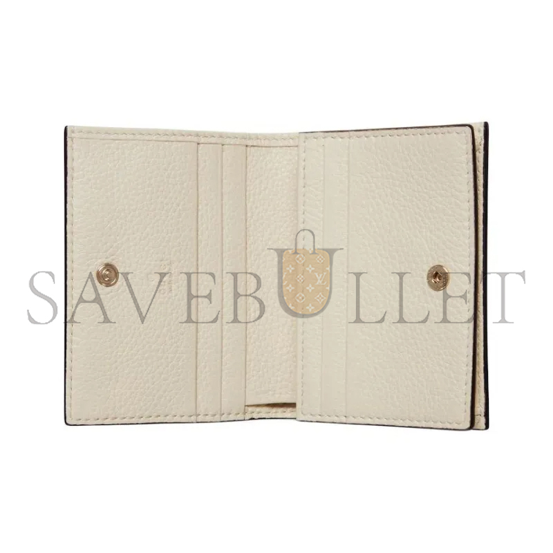 GUCCI GG EMBLEM MINI WALLET ‎815901 (11*9*3cm)