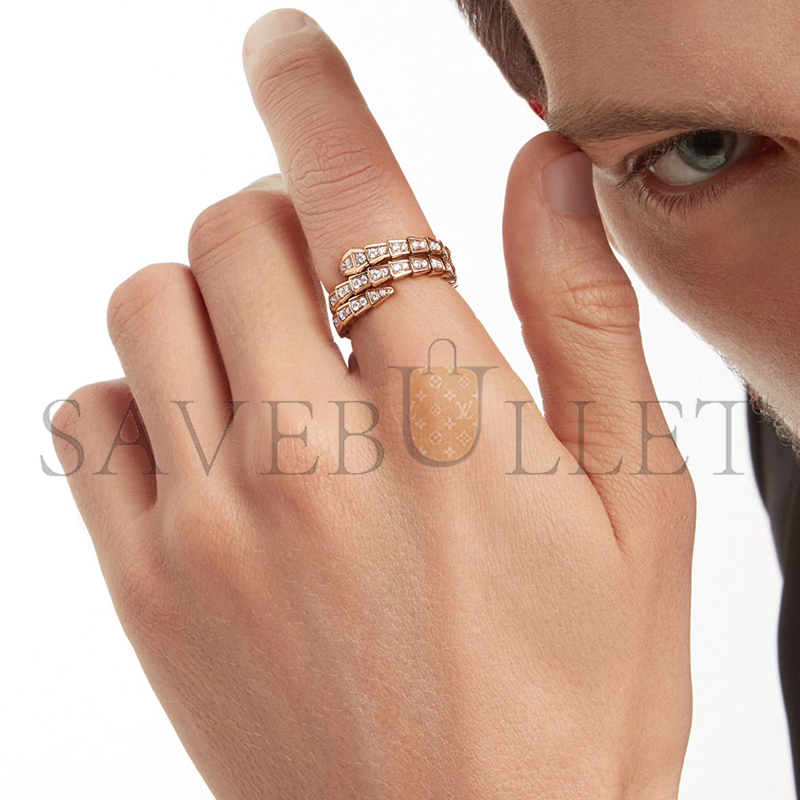BVLGARI SERPENTI VIPER RING 
