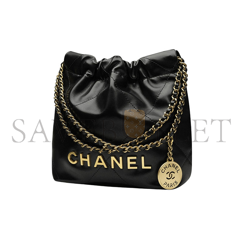 CHANEL 22 MINI HANDBAG AS3980 B19059 94305 (20*19*6cm)