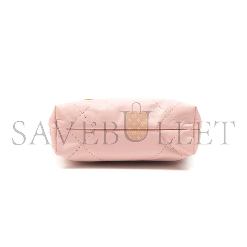 CHANEL 22 MINI HANDBAG AS3980 B08037 NN267 (20*19*6cm)