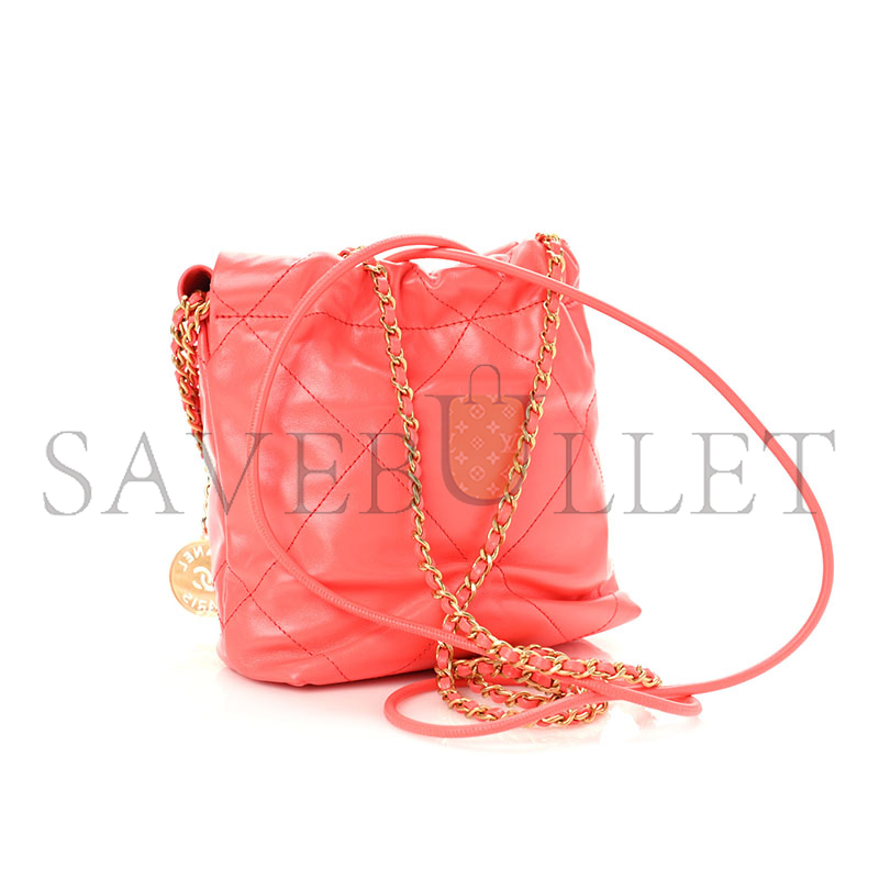 CHANEL 22 MINI HANDBAG AS3980 B08037 NN275 (20*19*6cm)