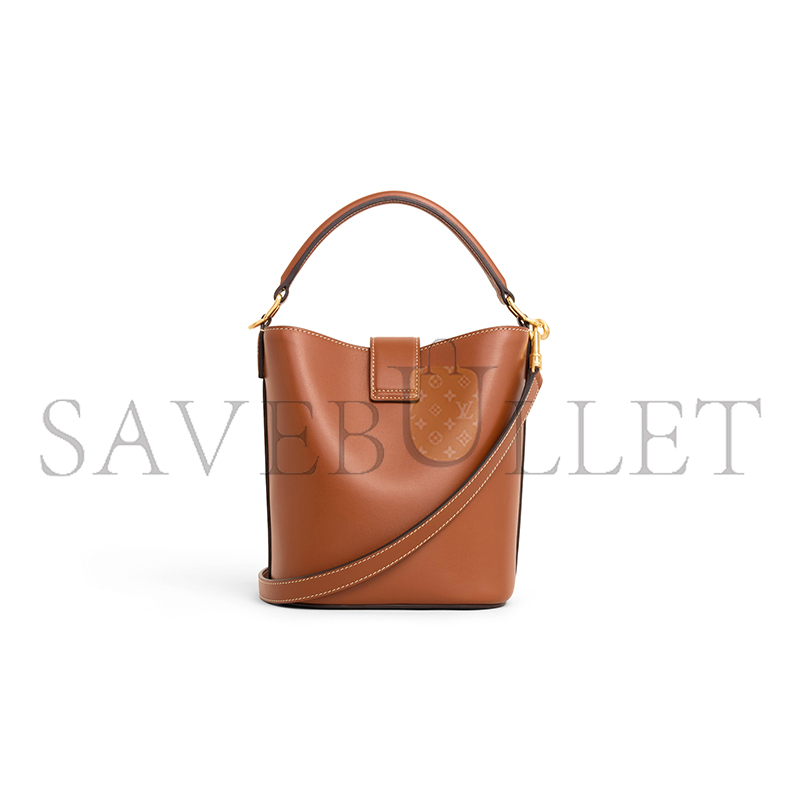 CELINE SMALL BUCKET LOUISE IN SMOOTH CALFSKIN 119173FX9.04LU (19*16*12cm)
