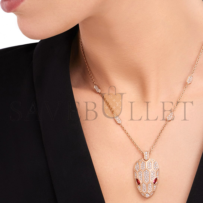 BVLGARI SERPENTI SEDUTTORI NECKLACE 